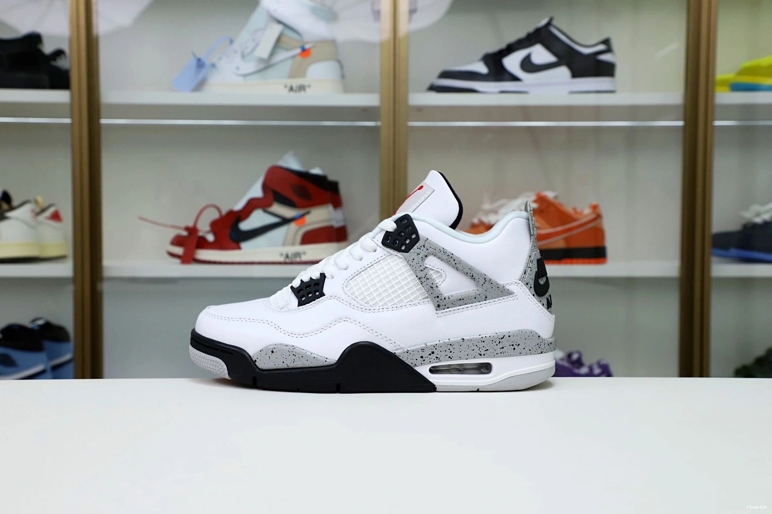 Cement White Retro Air Jordan 4 1029